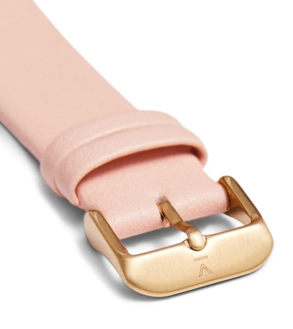 Votch Pink with brushed gold buckle | 20mm