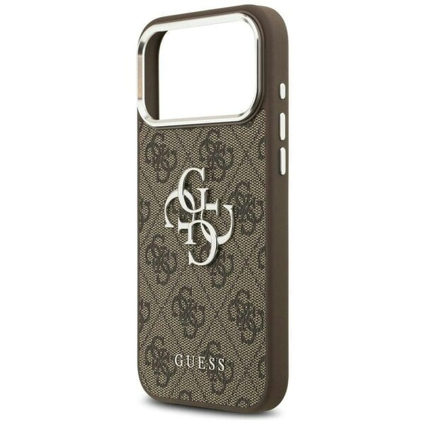 Guess Big 4G Classic Logo Case for iPhone 17 Pro Max 6.9" Brown - GUHCP17XP4G4SMCW