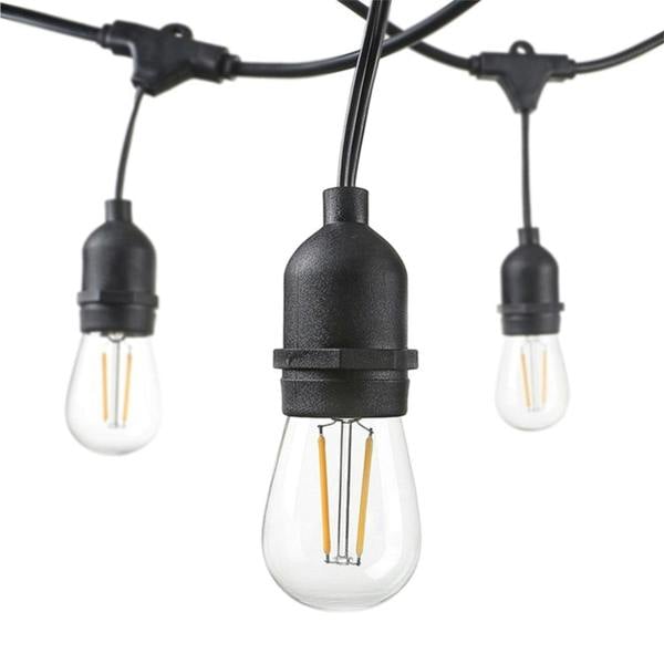 ENER-J Pack of 10 2W Filament Bulb for T454/T447 String Bulb Kit