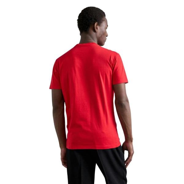 Dsquared2 Small Icon Logo T-Shirt Red Black Print S