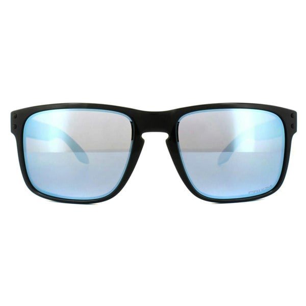 Oakley Sunglasses Holbrook OO9102-C1 Polished Black Prizm Deep Water Polarized