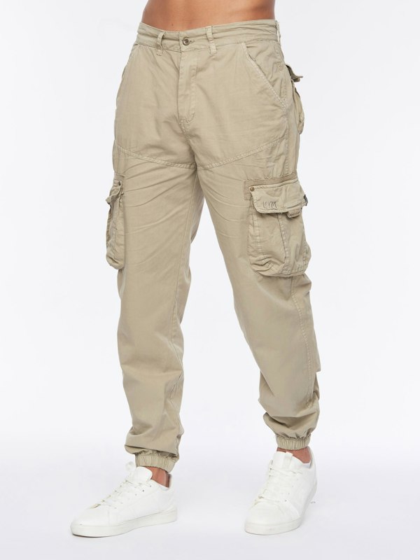 Duck and Cover Kartmoore Combat Pants - Stone