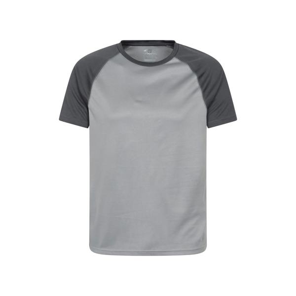 Mountain Warehouse Mens Endurance IsoCool T-Shirt - Silver - 