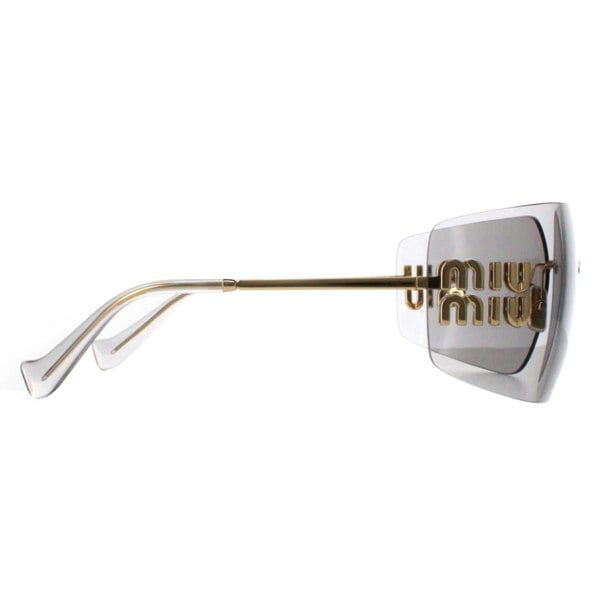 Miu Miu Sunglasses MU54YS 5AK30B Gold Light Grey