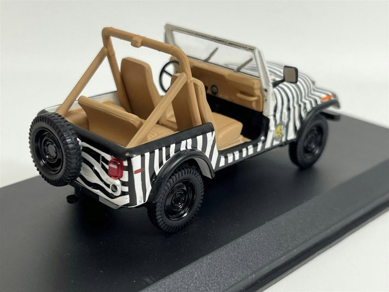 Greenlight Ace Ventura When Nature Calls 1976 Jeep CJ-7 1:43 Scale Greenlight 86574