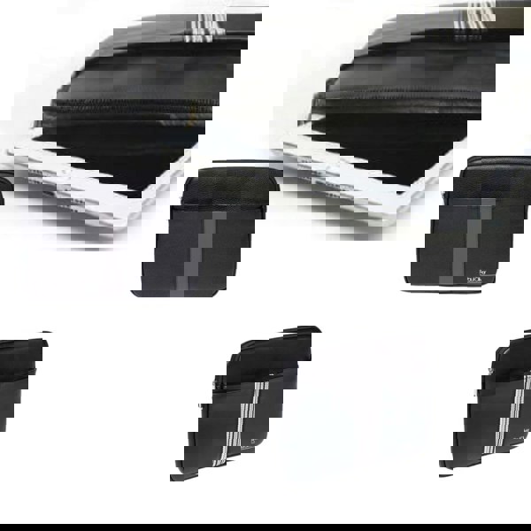 Paul Oliver iPad/Tablet Case with Graphite Stripe – 28 × 18 × 2 cm