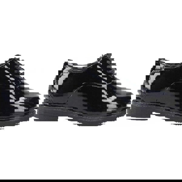 Hush Puppies Nellie Patent Leather Girls's Black Oxford Shoes