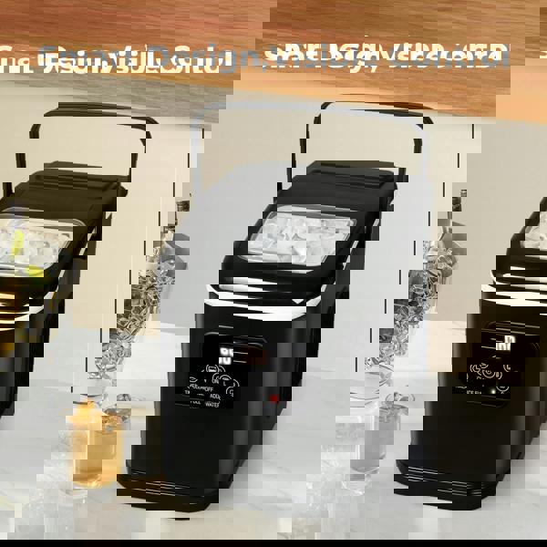 Spector Countertop Ice Cube Maker Machine 12Kg Automatic 2 Size Self Cleaning