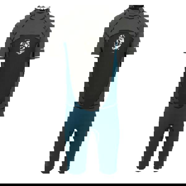 Regatta Mens Shorty Wetsuit - Grey/Moroccan Blue - 