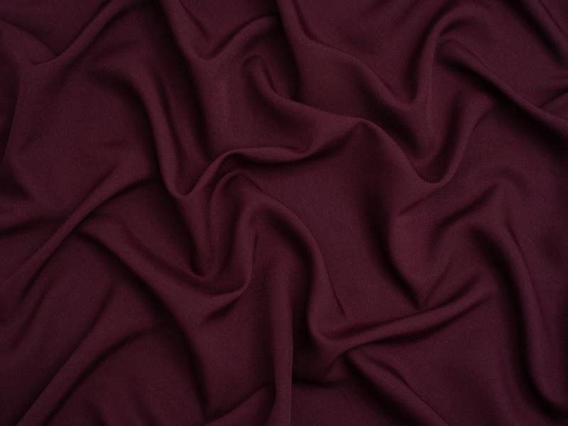 Minerva Core Range Minerva Soft Touch Crepe Fabric - Plain Design Dressmaking Fabric, 110 cm / 44" Wide - per metre