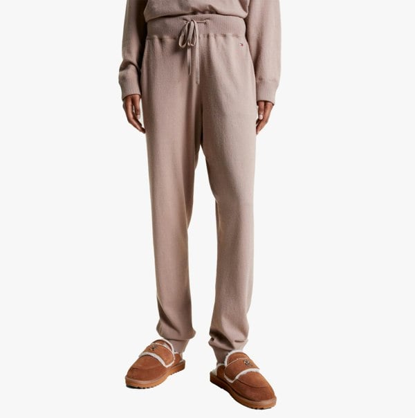 Tommy Hilfiger CUFF PANTS C&S Womens Pants Ecru
