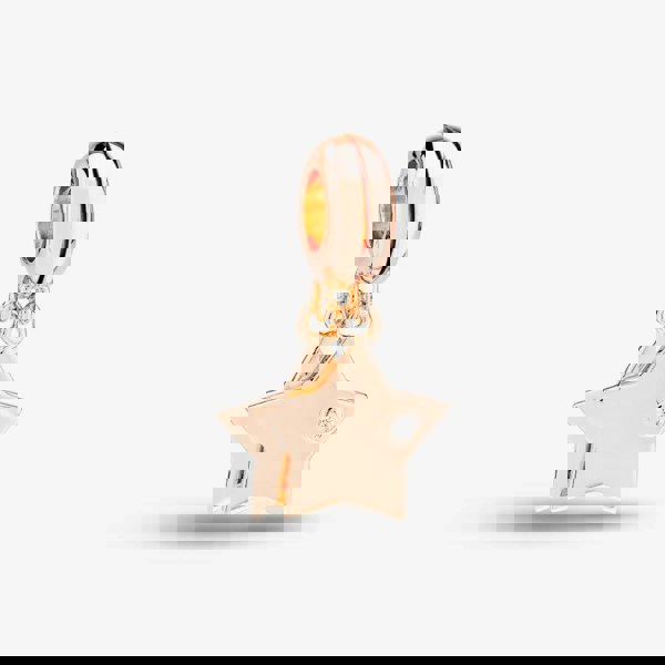 Rosa Lea Double Stars Dangle Charm AM-2THB002906