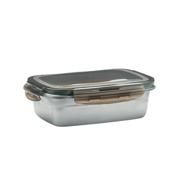 MidOcean Lox 850ml Lunch Box - Transparent Grey - 