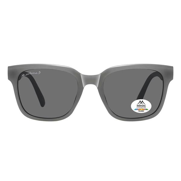 Montana Sunglasses MP54 C Shiny Grey Cream Grey Polarized
