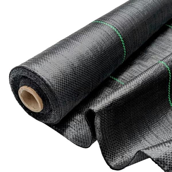 Spudulica Home & Garden Weed Control Fabric Roll 50m² 100gsm – Heavy Duty Garden Weed Membrane