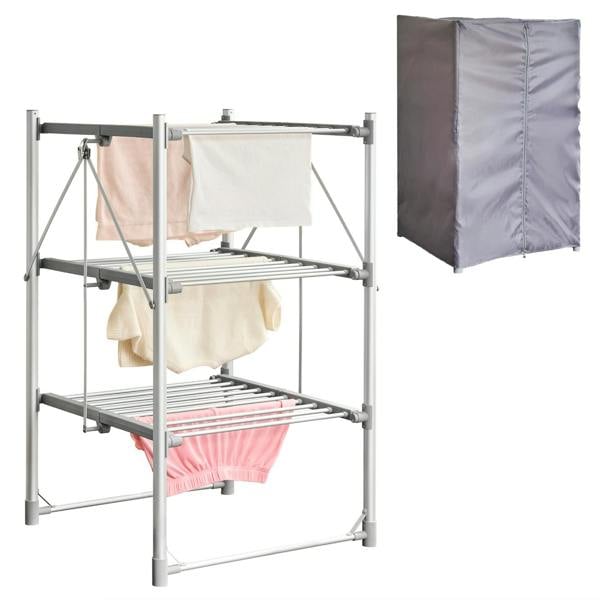 Cooks Professional Zennox 3 Tier Heated Clothes Airer with Cover