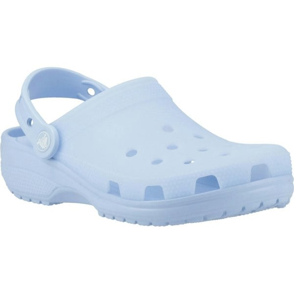 Crocs Classic Frosted Thermoplastic Blue Calcite Clogs