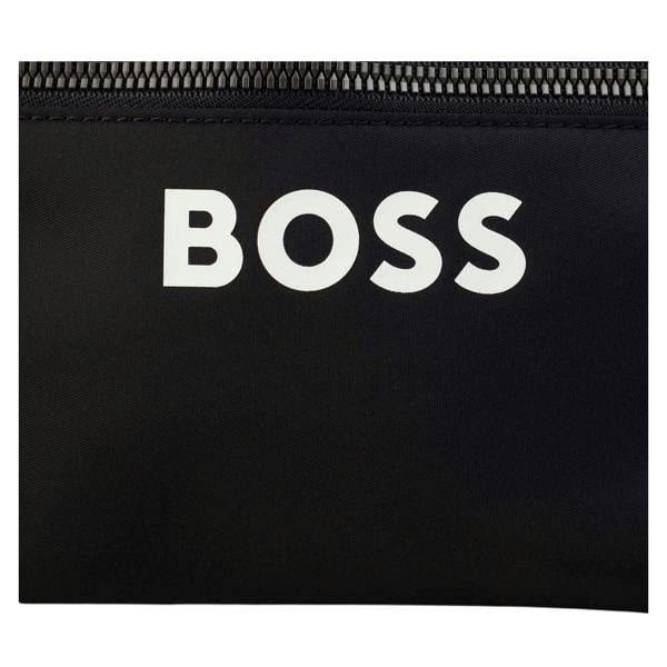 Boss Logo Travel Wash Bag Set - Black - 