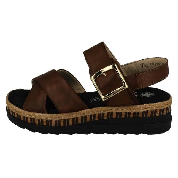 Rieker Womens Rieker Hook And Loop Sandals V7951