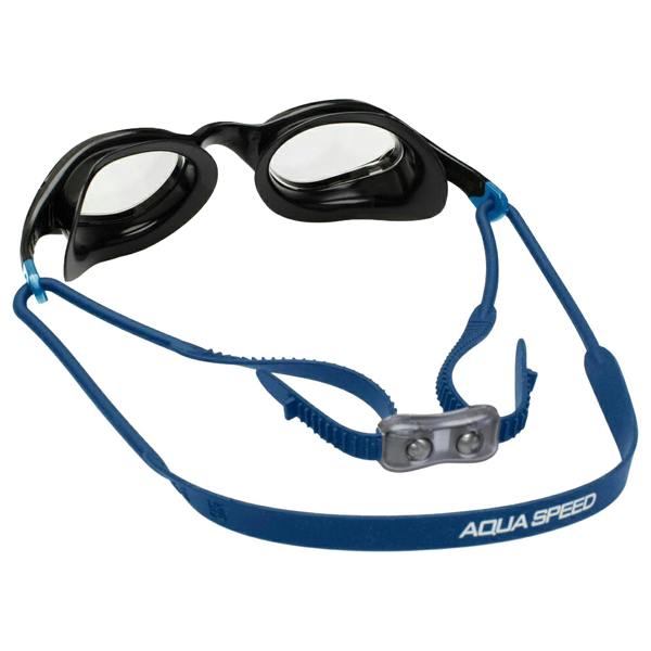 Aqua Speed Unisex Anti Fog UV Protection Clear Lens Swimming Goggles with Adjustable Fit