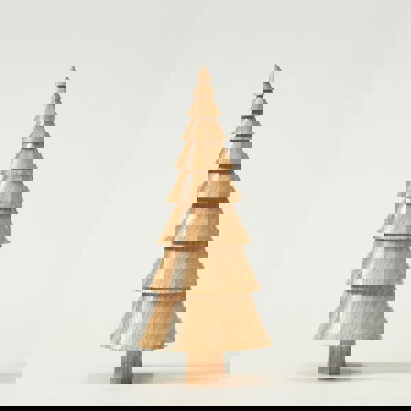 The Arboretum Handmade Wooden Spruce Ornament