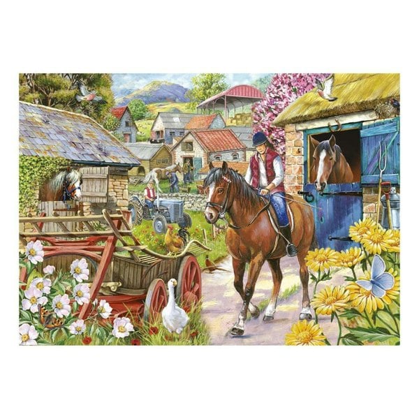 The House of Puzzles Stepping Out BIG 500 Piece Jigsaw Puzzle