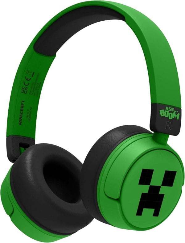 OTL Minecraft Wireless Headphones