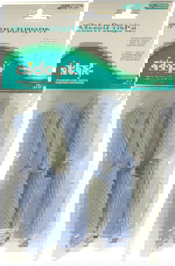 Aidapt Antibacterial Digital Pads Pack of 6 Medium