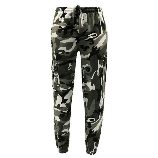 Men's Game Camouflage joggers in Urban camo with elasticated waist and cargo pocket