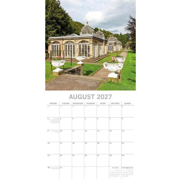Staffordshire Calendar 2027, Wall Calendars, Month To View, Travel, Gift