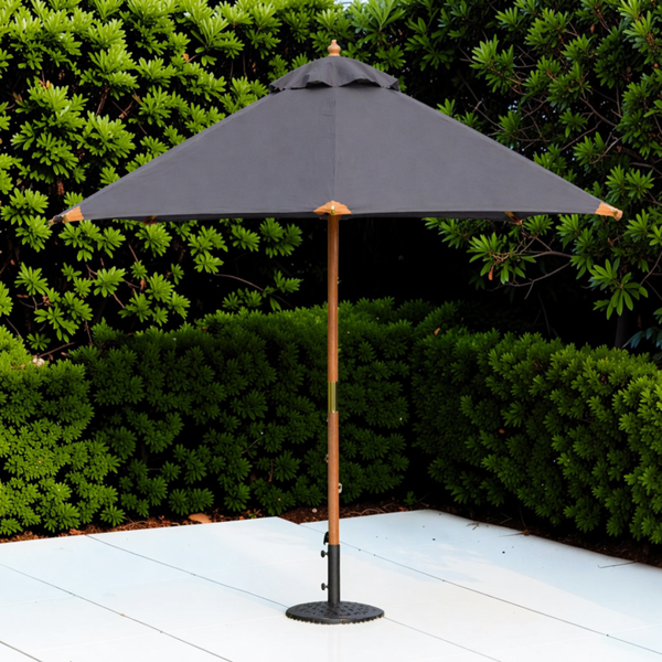 The Garden Marketplace 3.5m Premium Hardwood Garden Parasol Umbrella