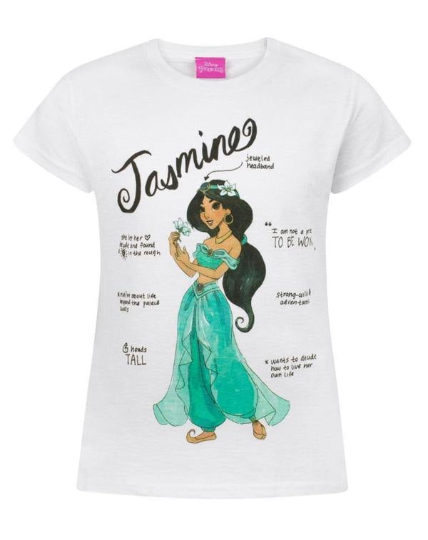 Disney Rapunzel GirlsWhite Short Sleeved T-Shirt