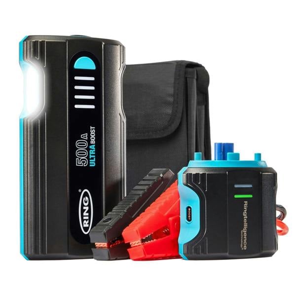 Ring Ultra Boost 500A 12V Lithium Car Battery Jump Starter Power Bank RJS010T