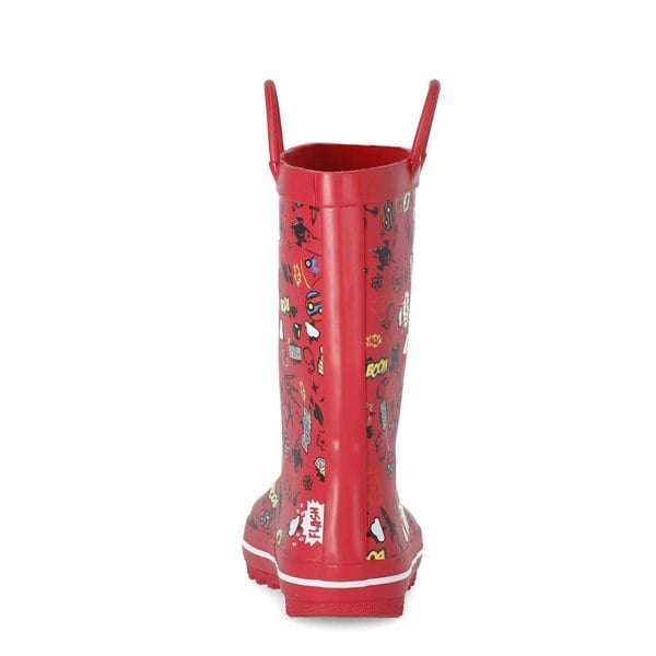 Trespass Childrens/Kids Apolloton Wellington Boots - Red