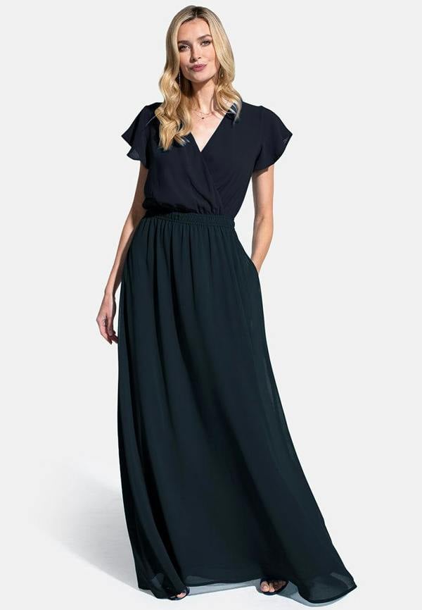 HotSquash Chiffon Maxi Dress
