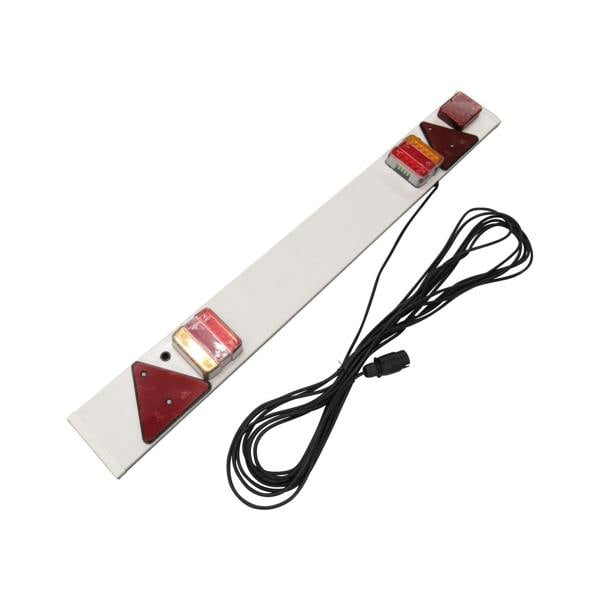 4 Feet LED Trailer Board, 6M Cable - Fog Lights Reflectors Towing Rack Boat Tractor Van Car Caravan