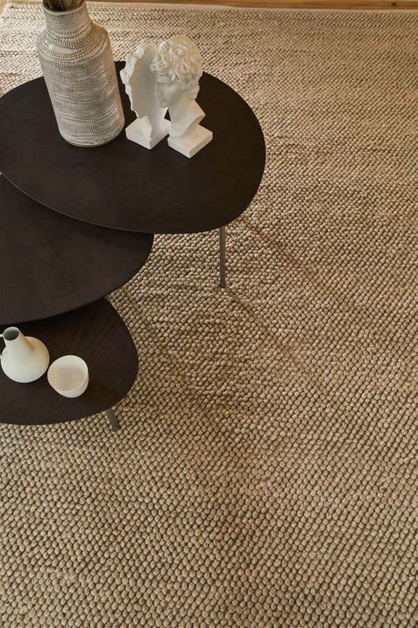 La Playa Natural Solid Rug | Coastal Breeze Collection