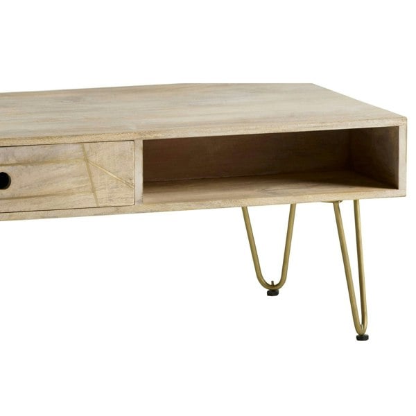 IH Design Rectangular Coffee Table Barbuto Light Mango