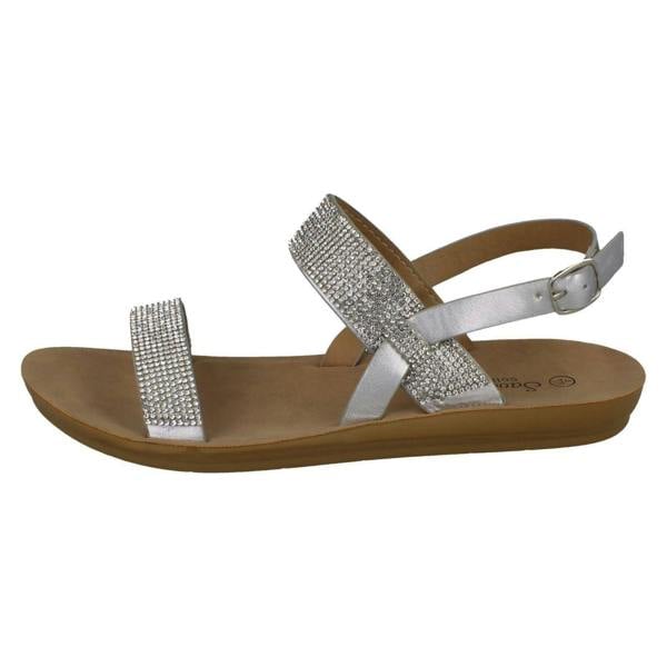Savannah Ladies Savannah Diamante Sandals F00242