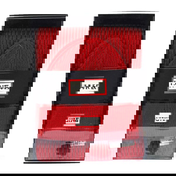 Hunter - HXRU0047251-CP Jura Hat & Scarf Box Set - Chilli