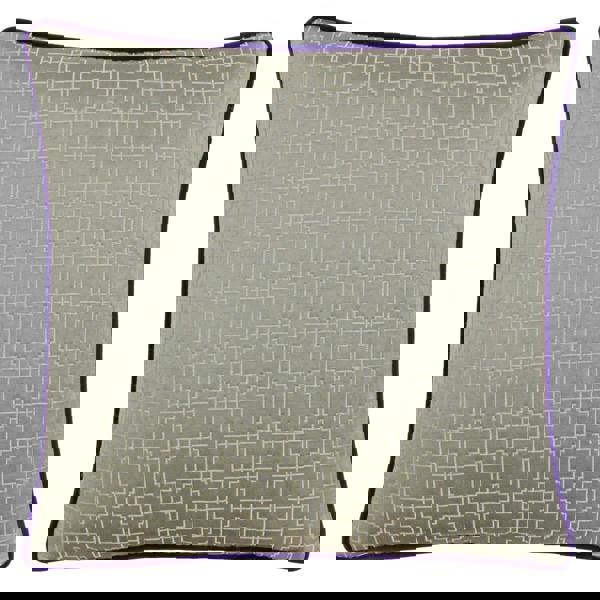 Riva Home Riva Paoletti Belsize Cushion Cover - Taupe/Purple