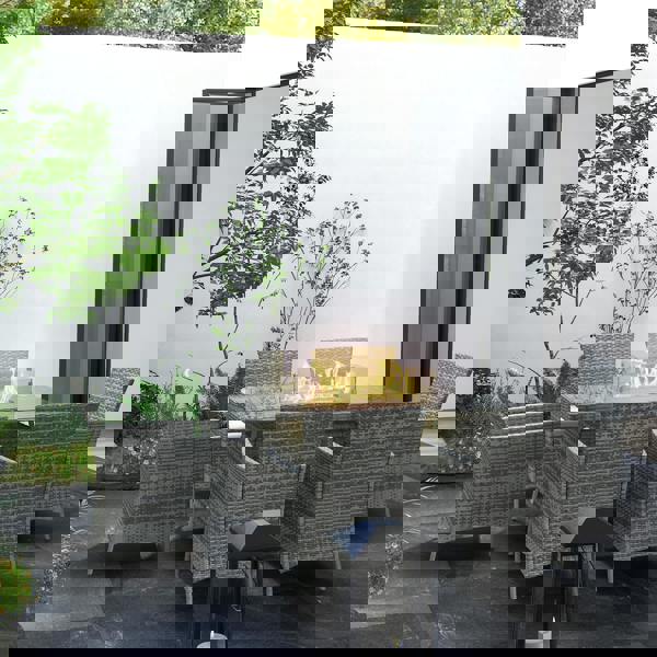 Patio Rattan Dining Set