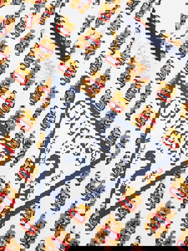 Guess Kids Teddy Bear T-Shirt in White