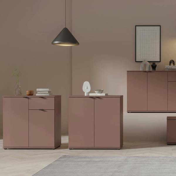Furniture To Go Ganymede 2 Door Cupboard in Terracotta