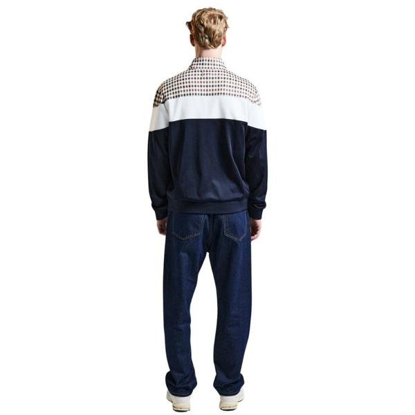 Aquascutum Active CC SHOULDER TRACK TOP AA_B006_SW019 11 Navy Zip Sweater Mens S