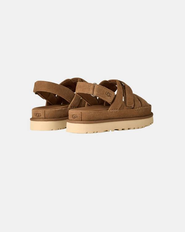 UGG Goldenstar Gleam Womens Sandals - Chestnut | CHO | Designer Womens Sandals