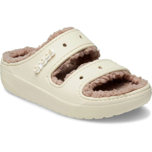 Crocs Classic Cozzzy Sandal Womens - Bone