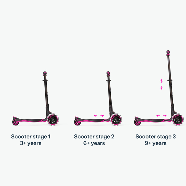 smarTrike Xtend 3 Stage Scooter - Pink