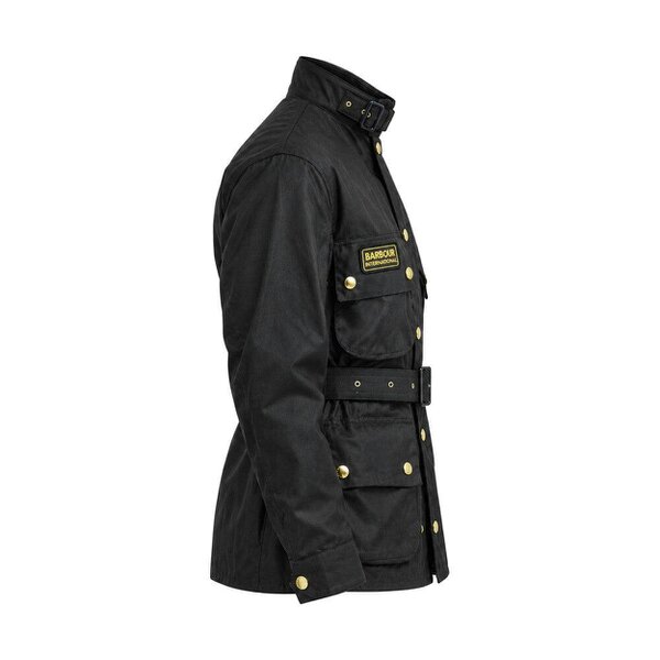 Barbour International Original Waxed Jacket Black