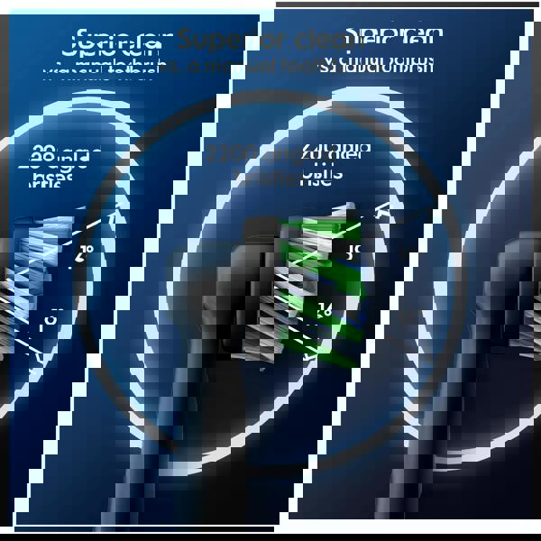 Oral-B Pro Cross Action Black Toothbrush Heads, 8 Counts